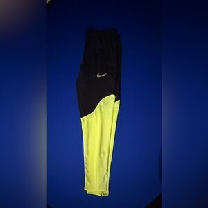 New Nike DRI-FIT Strike Soccer Training Pants Black-Neon Men’s Size M